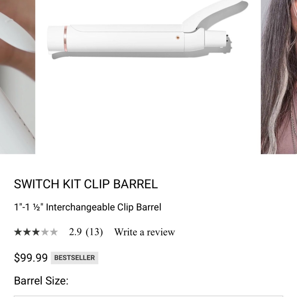 T3 Switch Kit Clip Barrel (1.25”)